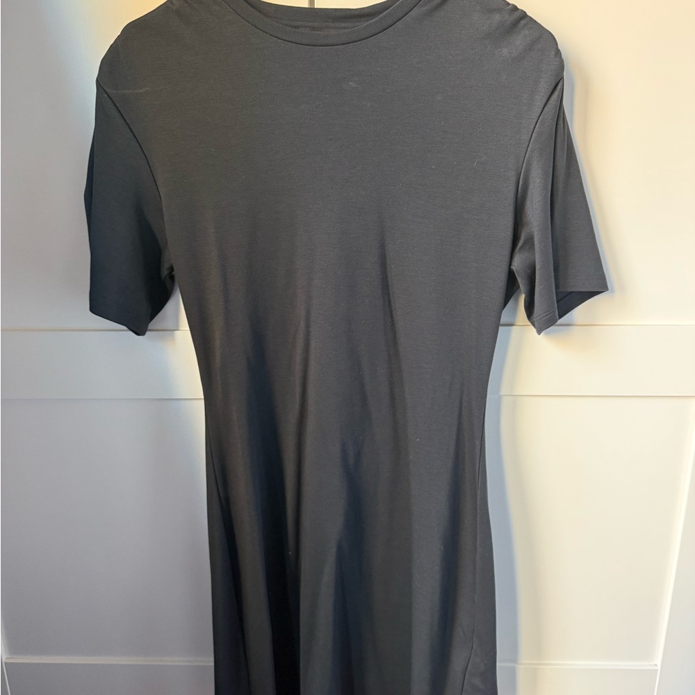 Theory Navy Short-Sleeve Dress NWT